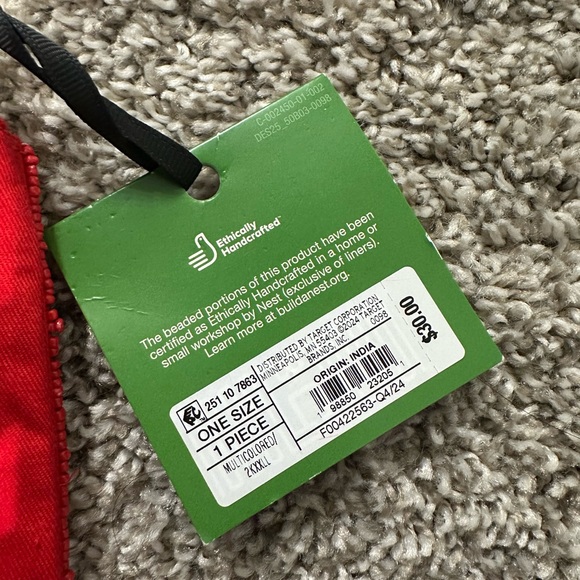 Kate Spade Vibrant Red Beaded Clutch - Picture 4 of 6